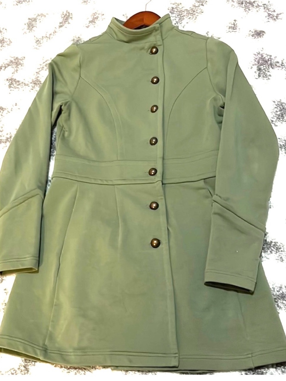 Matilda Jane “Ida” Military-Inspired Olive Green Utility Jacket